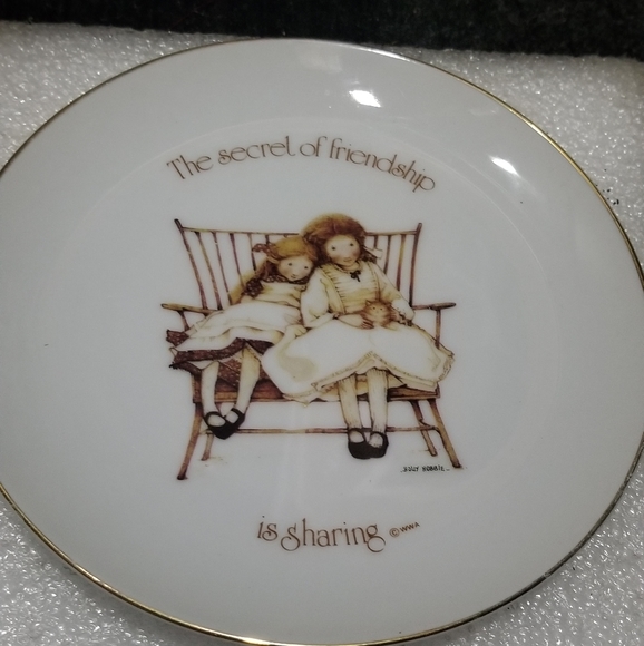 Decorative plate, lasting memories. The secret of friendship like new - Picture 1 of 3